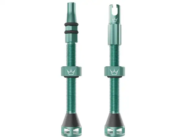 Peatys Holeshot Fast Flow bezdušové ventilky 60 mm Jade