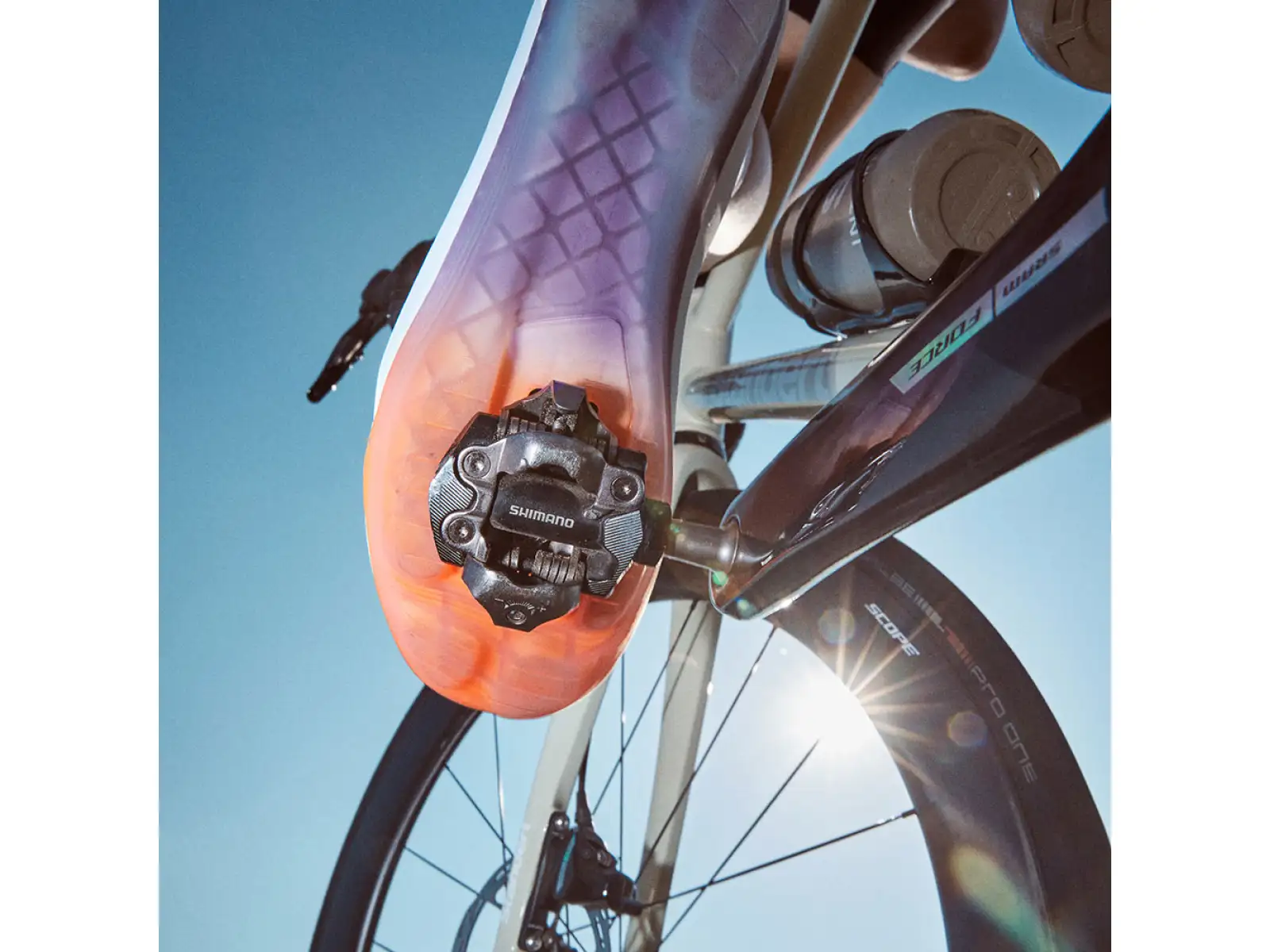 Fizik Tempo Beat gravel topánky White/Orange