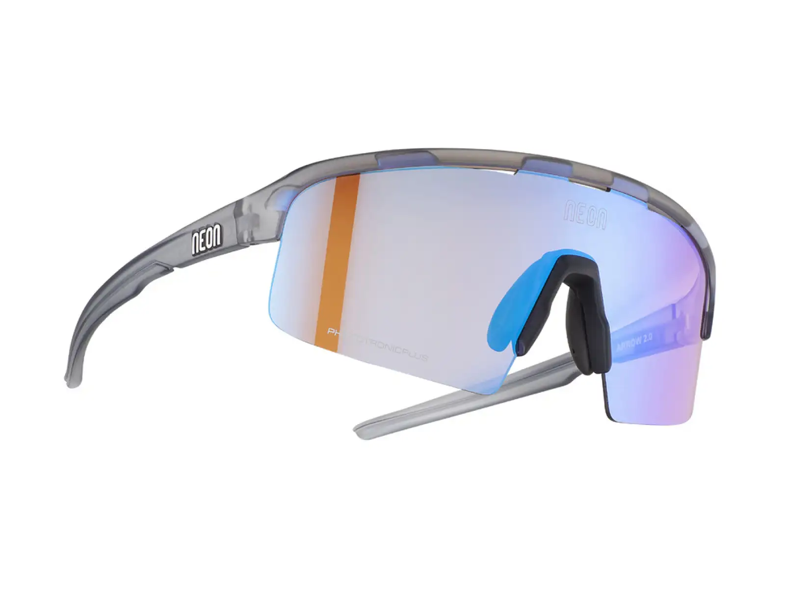 Neon Arrow 2.0 Small okuliare Crystal Anthracite Matt/Phototronic Plus Blue