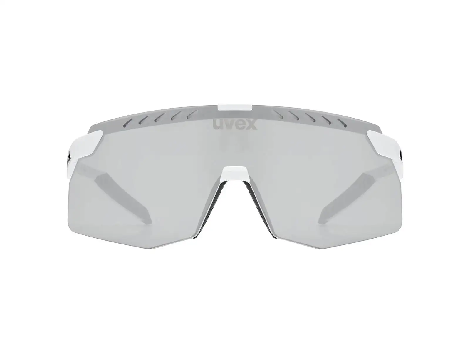 Uvex Pace Stage S slnečné okuliare White Matt/Mirror Silver