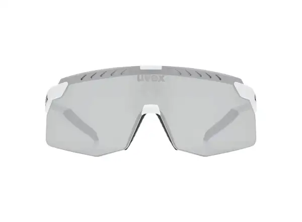 Uvex Pace Stage S slnečné okuliare White Matt/Mirror Silver