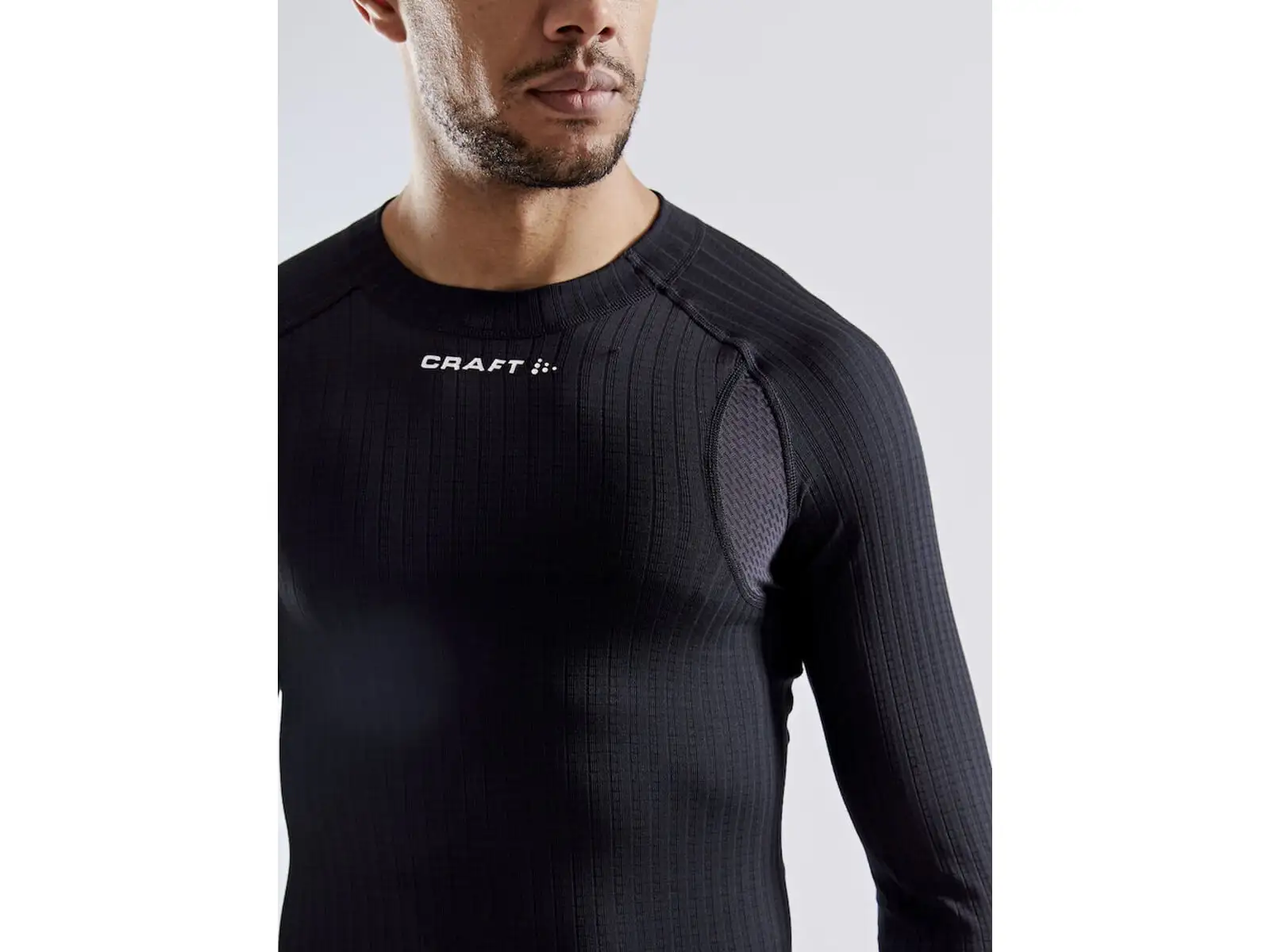 Craft Active Extreme X pánske tričko dlhý rukáv čierna