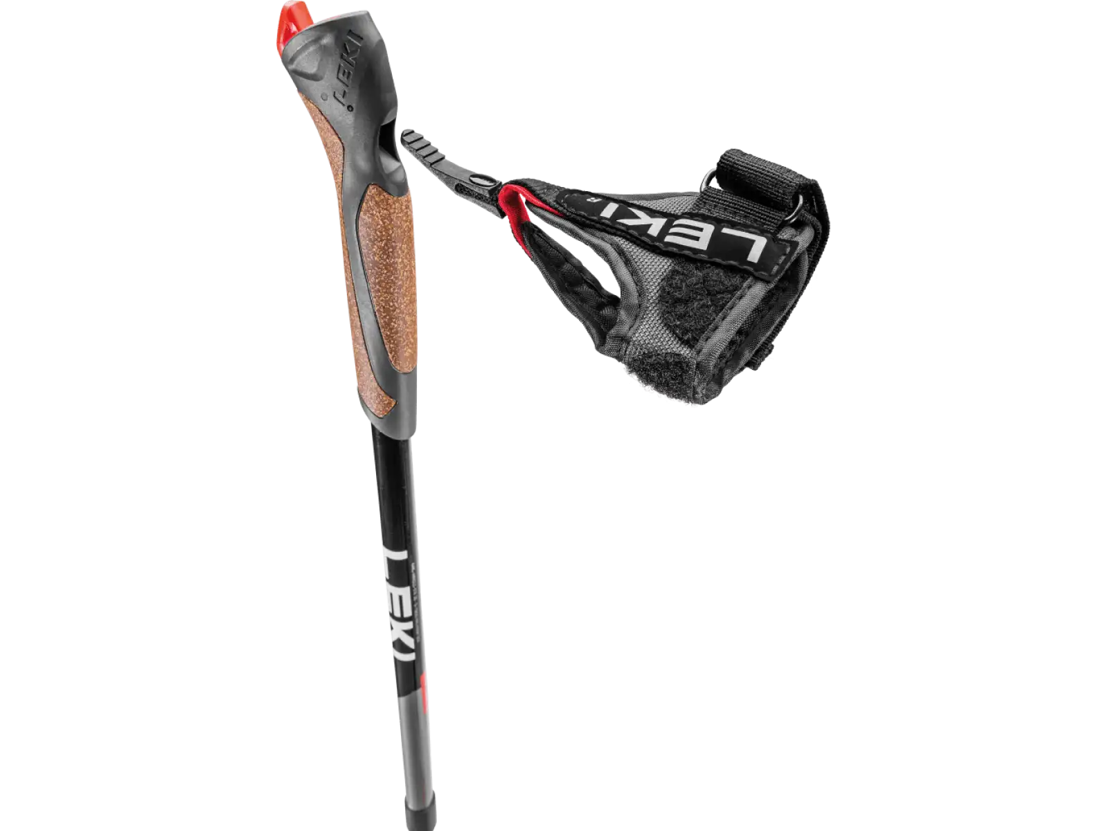 Leki Spin trekingové palice Black/Silver/White veľ. 100-130 cm
