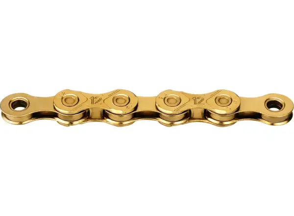 KMC X12 Ti-N gold reťaz 126 článkov