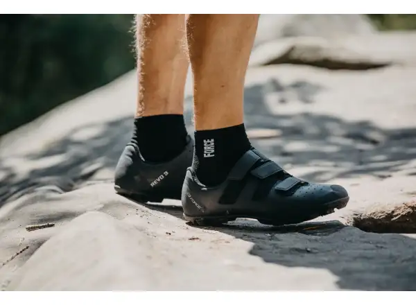 Force MTB Revo 3 pánske tretry čierna