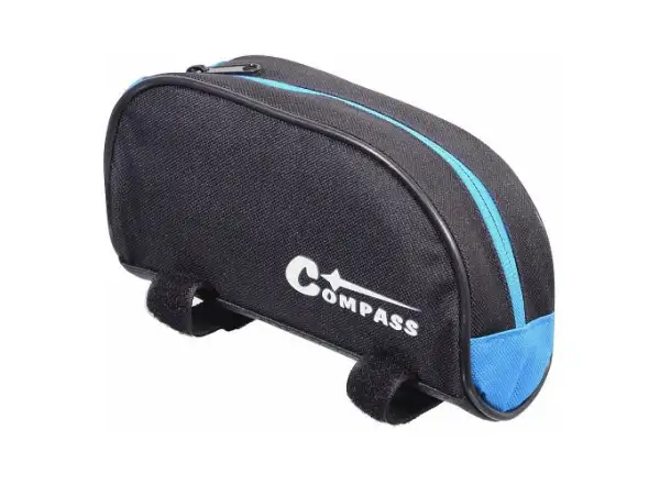 Compass cyklotaška na hornú rámovú trubku čierna/modrá