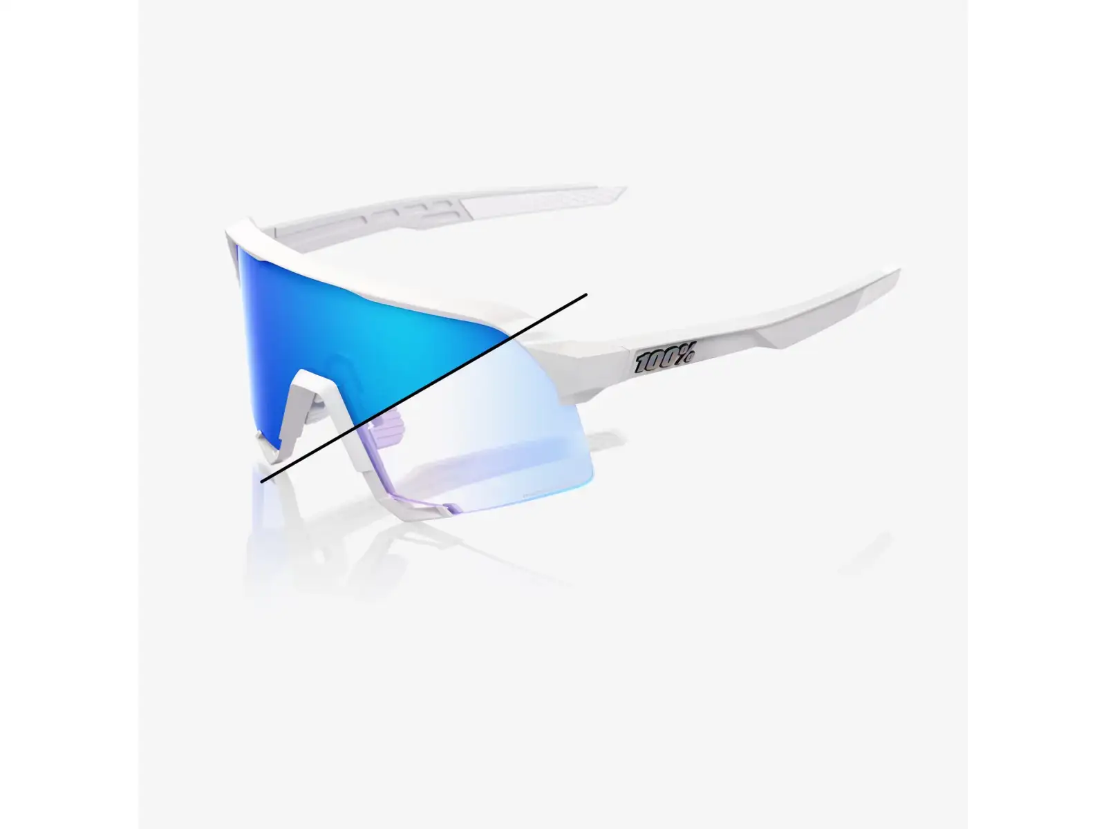 100% S3 LE slnečné okuliare Bastille/Blue Mirror Photochromic