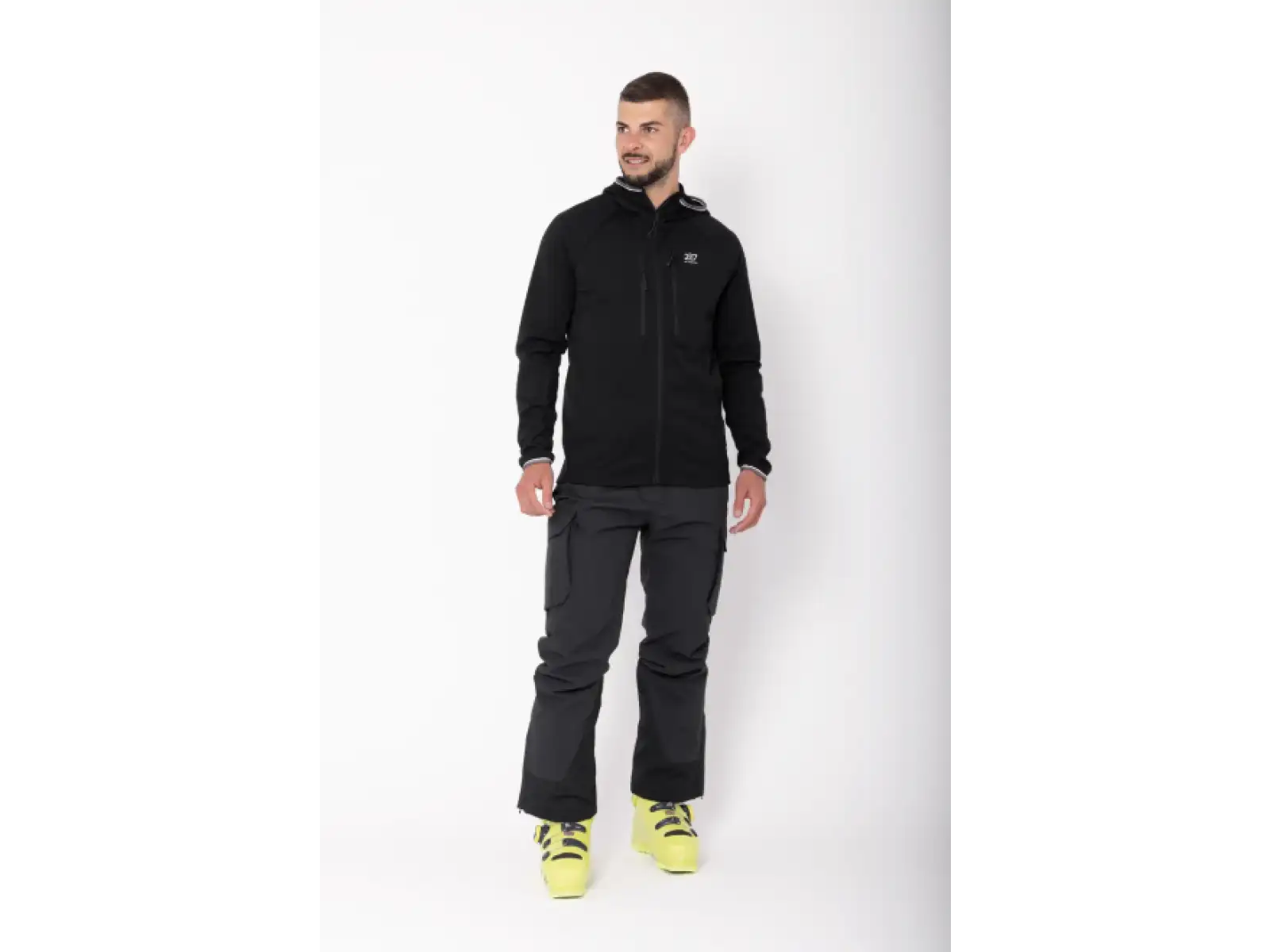 2117 of Sweden Krasse pánske lyžiarske nohavice Black