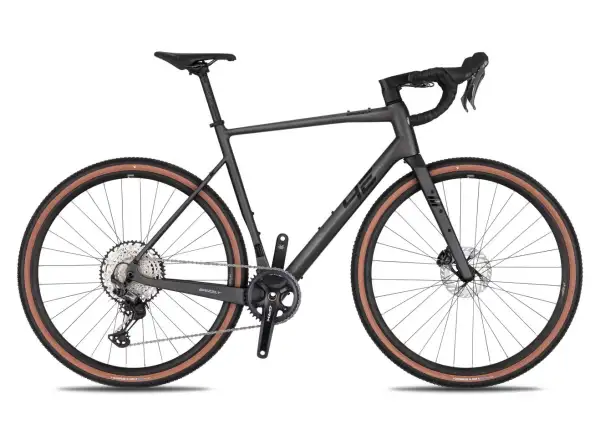 4Ever Grizzly Elite gravel bicykel Titan matt