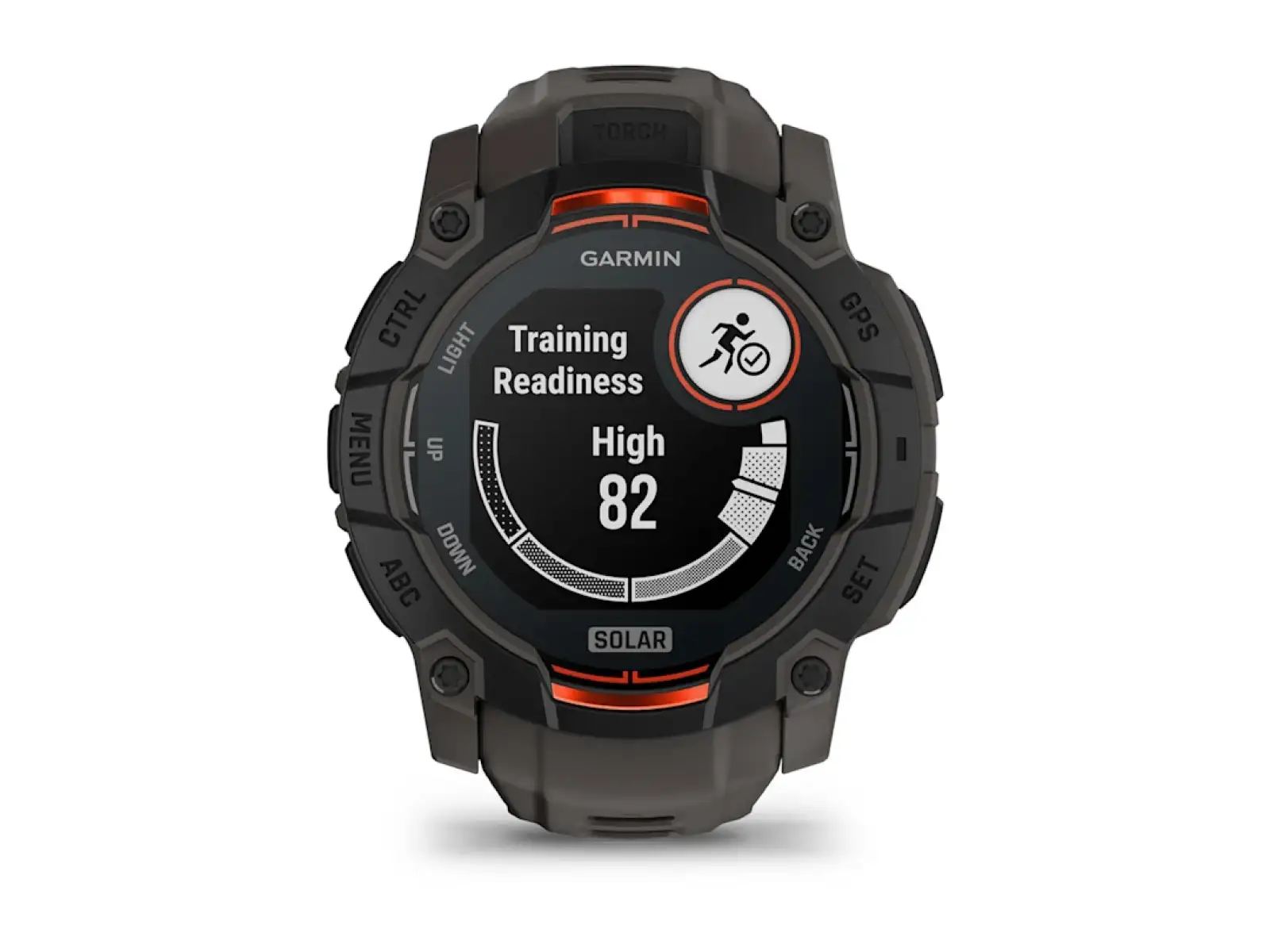 Garmin Instinct 3 Solar 50 mm inteligentné hodinky Black/Charcoal remienok