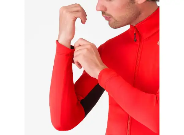 Castelli Entrata 2 Jacket pánska bunda Red/Black