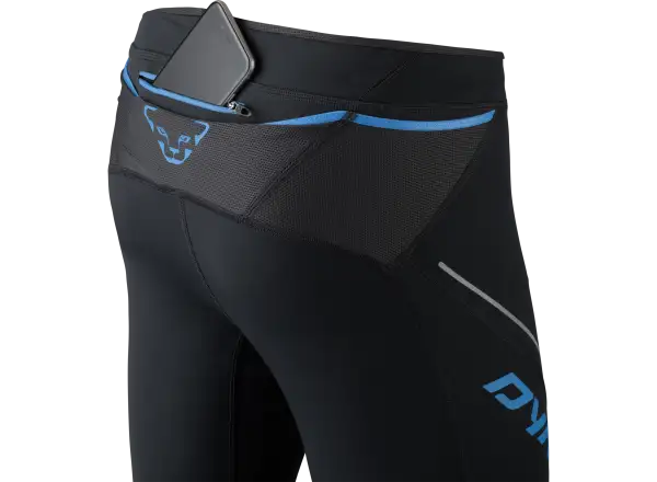 Dynafit Winter Running Tights pánske bežecké legíny Black Out