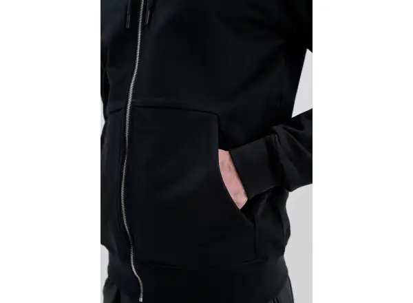 POC Zip Hoodie mikina na zips s kapucňou Uranium Black
