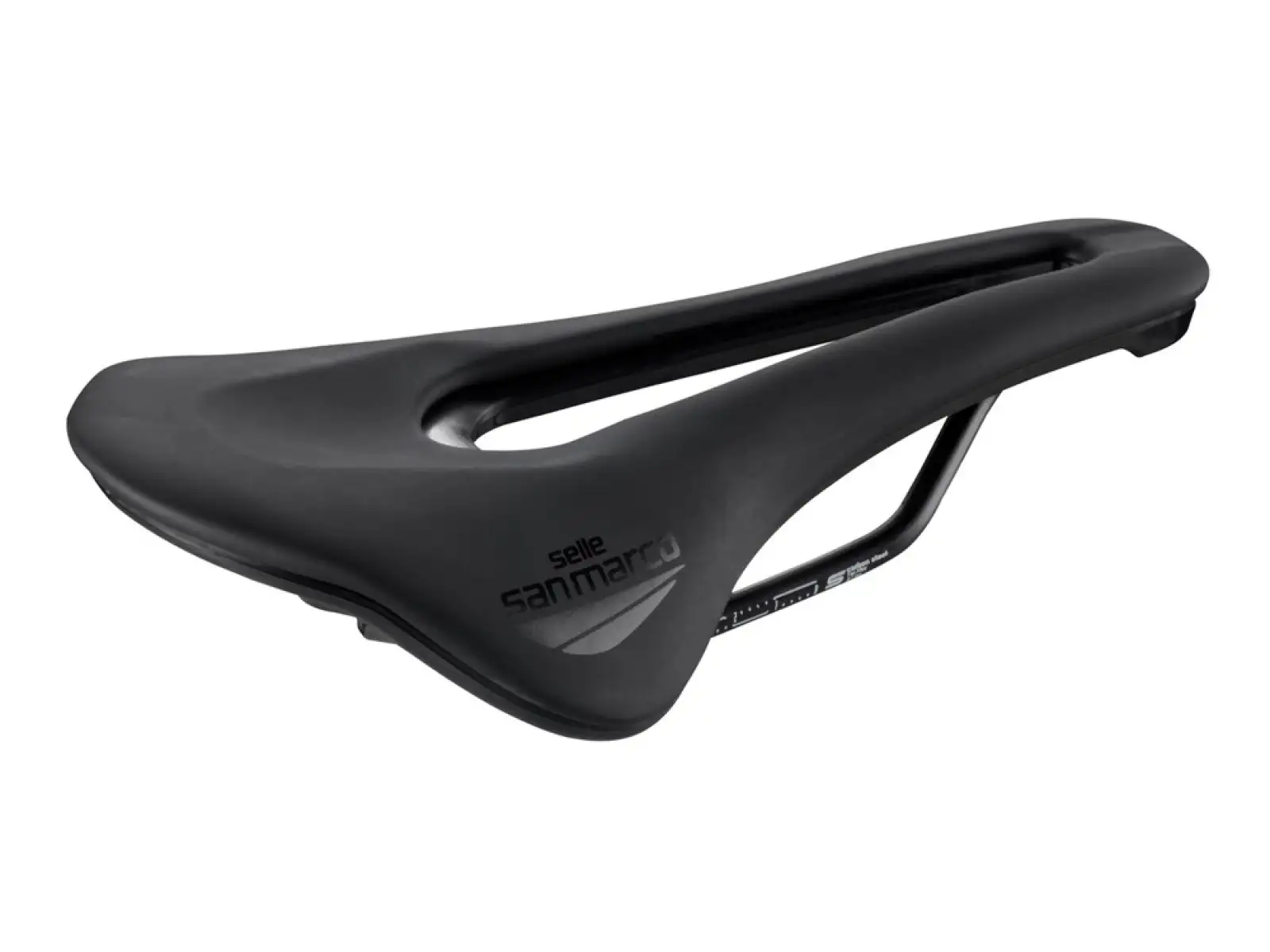 Športové úzke sedlo Selle San Marco Shortfit 2.0 Open-Fit Black