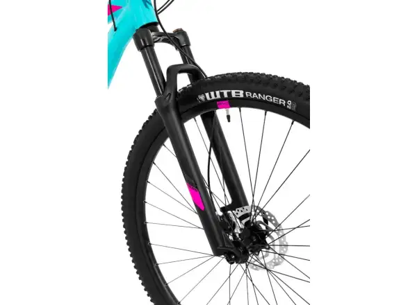 Rock Machine Catherine 10-29 neon cyan/petrol/pink horský bicykel