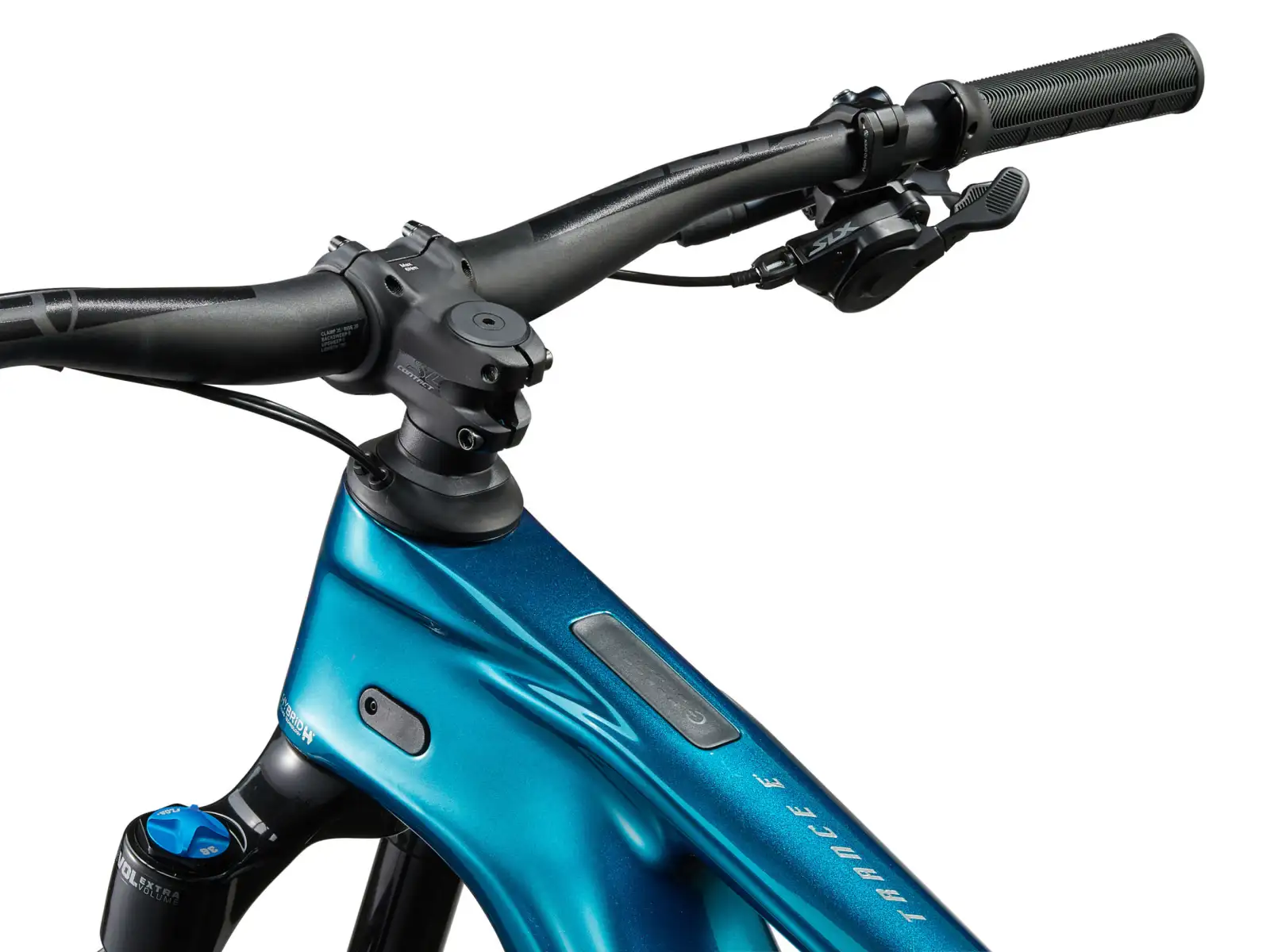 Giant Trance X Advanced E+ EL 2 celoodpružený elektrobicykel Sea Sparkle