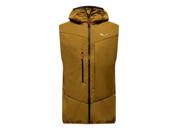 Salewa Sella Durastretch/Tirolwool® Responsive pánska vesta Golden Brown