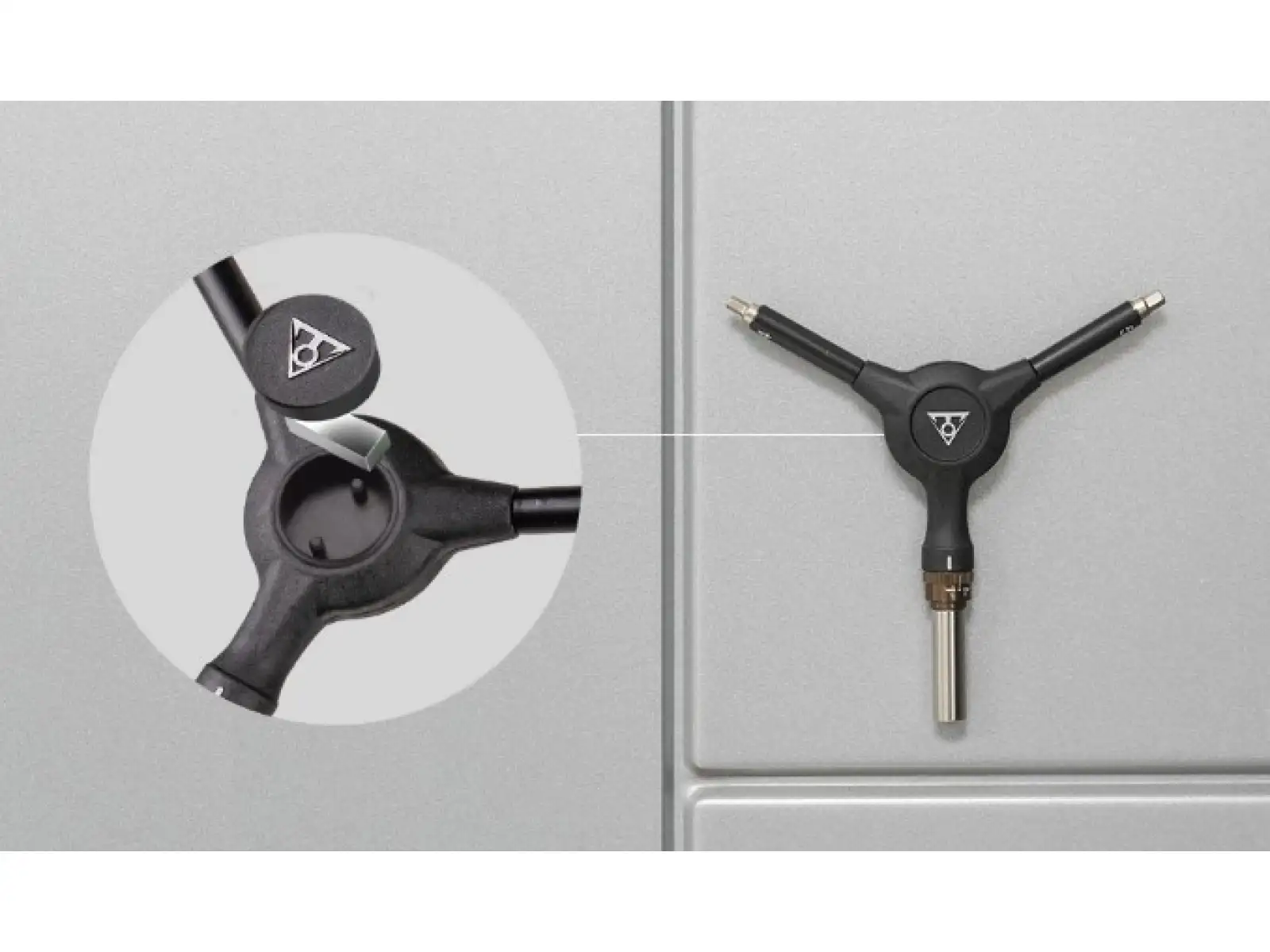 Topeak Y-Speed Ratchet kľúč s 4 mm a 5 mm imbusovým nástavcom