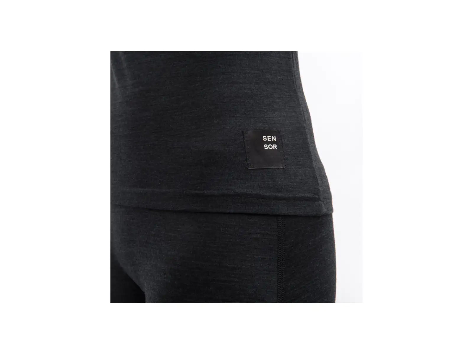 Sensor Merino Cordura dámske tričko krátky rukáv čierna