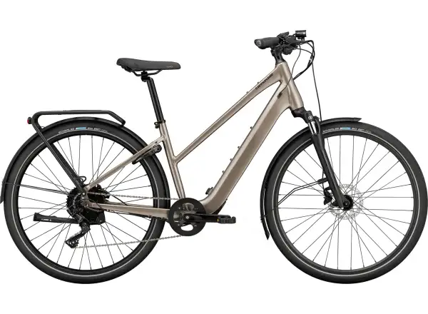 Cannondale Mavaro Neo SL 1 StepThru trekingový e-bike Meteor Gray