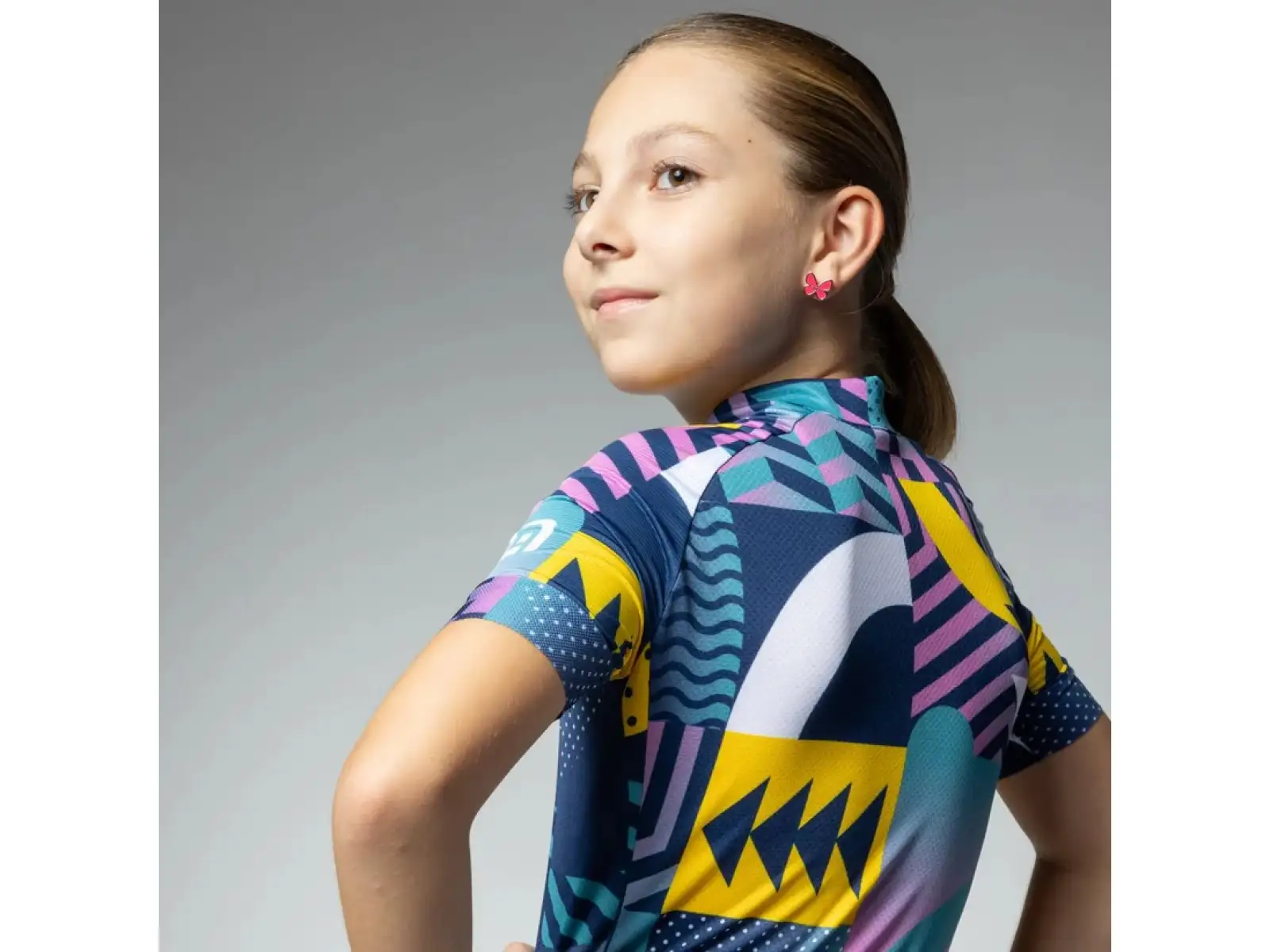 Alé Kid Games detský dres Pink