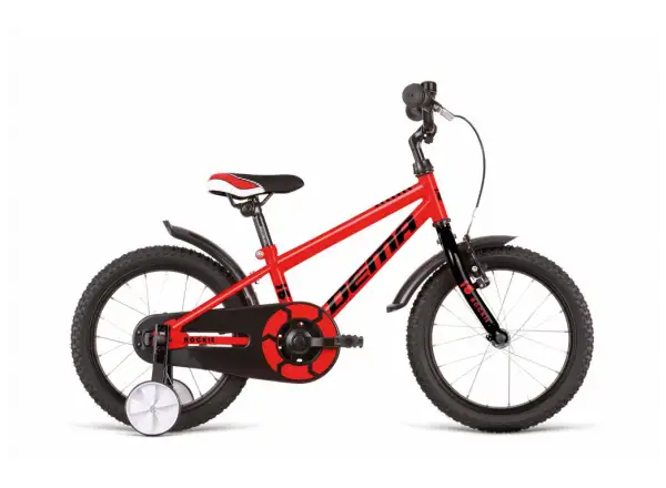 Dema Rockie 16 Junior 1 Speed 2021 červený detský bicykel
