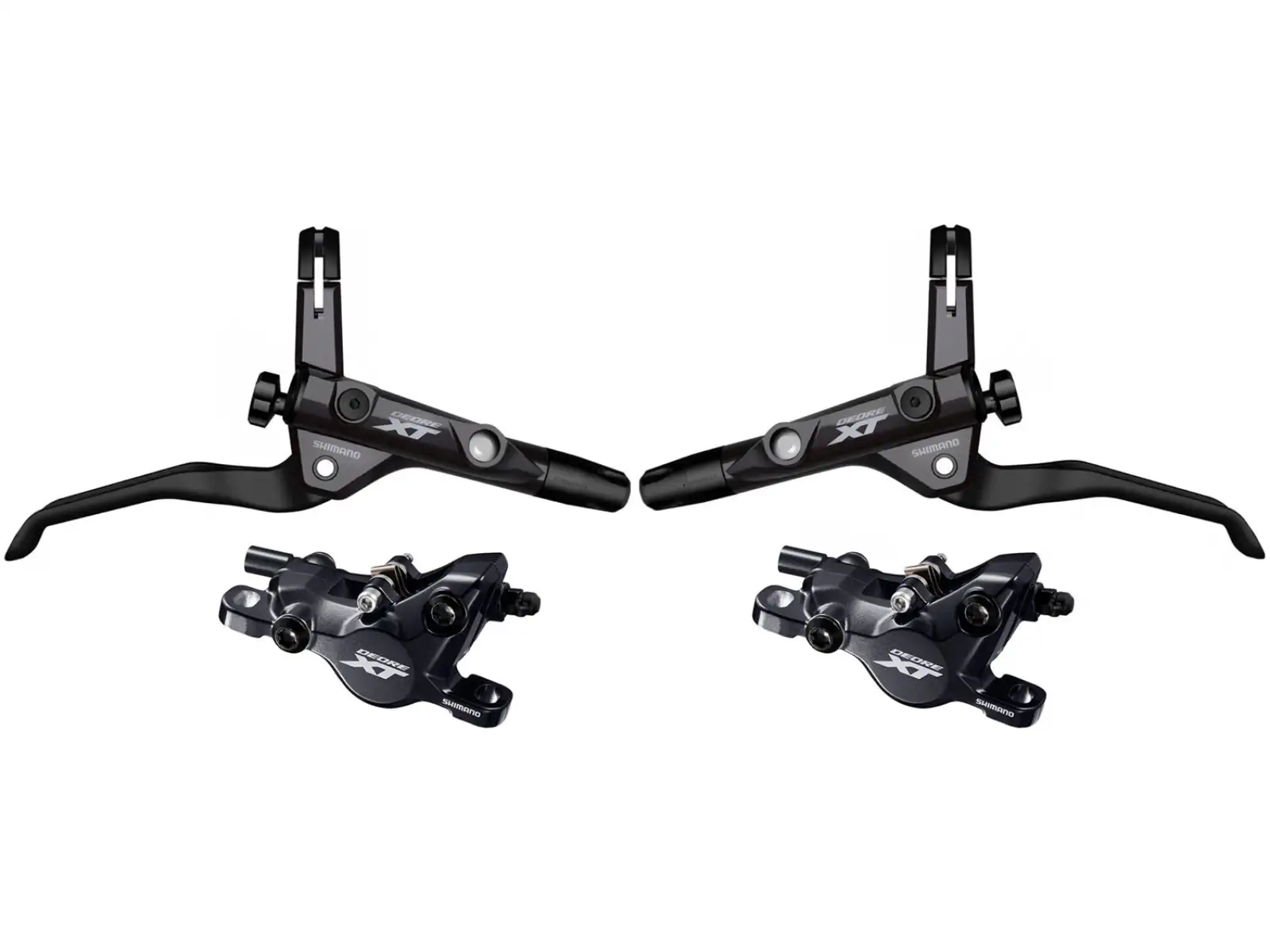 Shimano XT BL-T8100+BR-M8100 súprava predná a zadná brzda