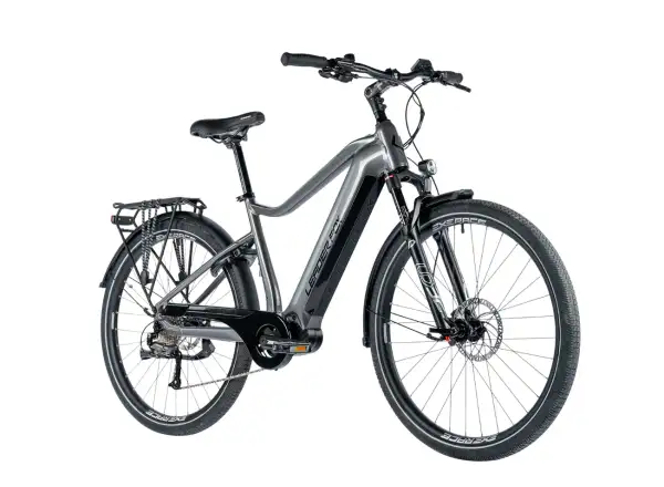 Leader Fox Denver 28 pánsky trekingový elektrobicykel čierna