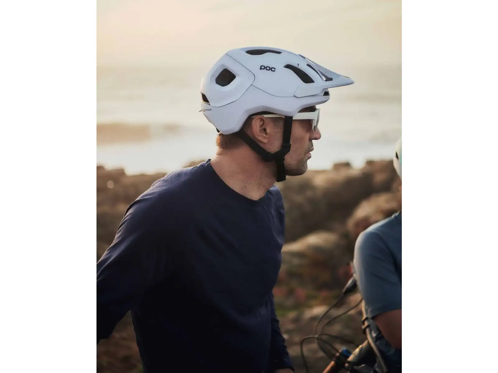 POC Define BSM slnečné cyklistické okuliare Hydrogen White