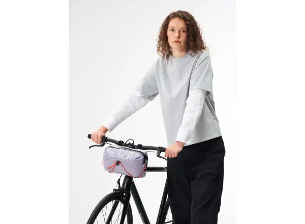 Aevor taštička přes rameno/ledvinka/cyklo řídítka AEVOR Bar Bag PROOF LAVENDER