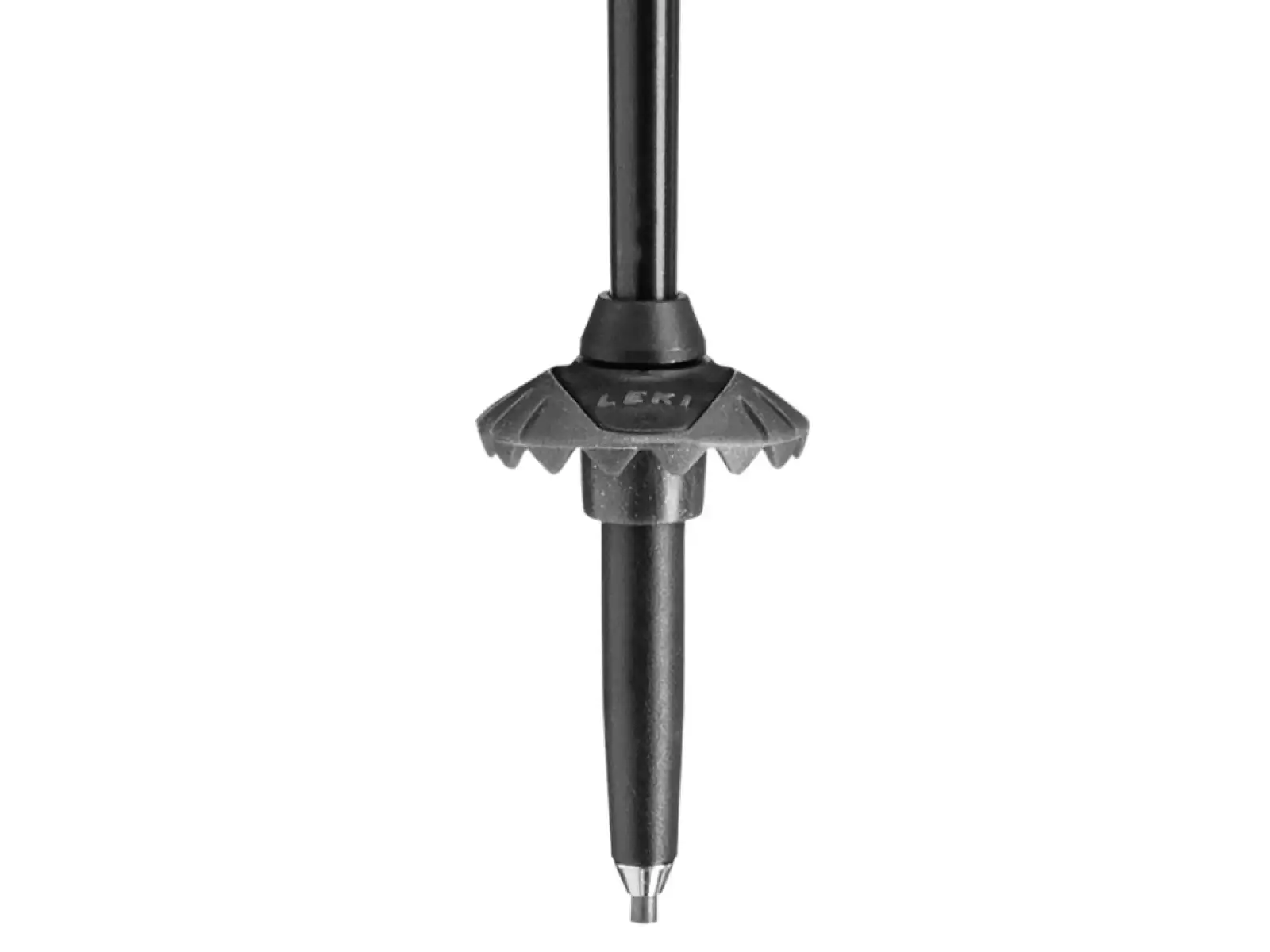 Leki Detect S Vario zjazdové palice Warm Grey Light/Warm Grey Dark/Black