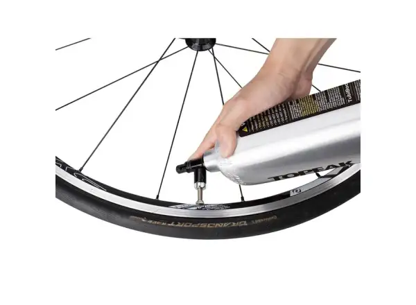 Topeak Tubibooster CO2 pumpa pre bezdušové pneumatiky