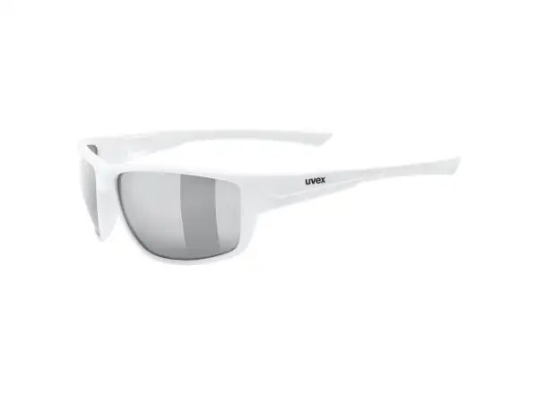 Uvex Sportstyle 230 okuliare White Mat/Litemirror Silver