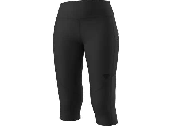 Dynafit Alpine 3/4 dámske bežecké legíny Black Out