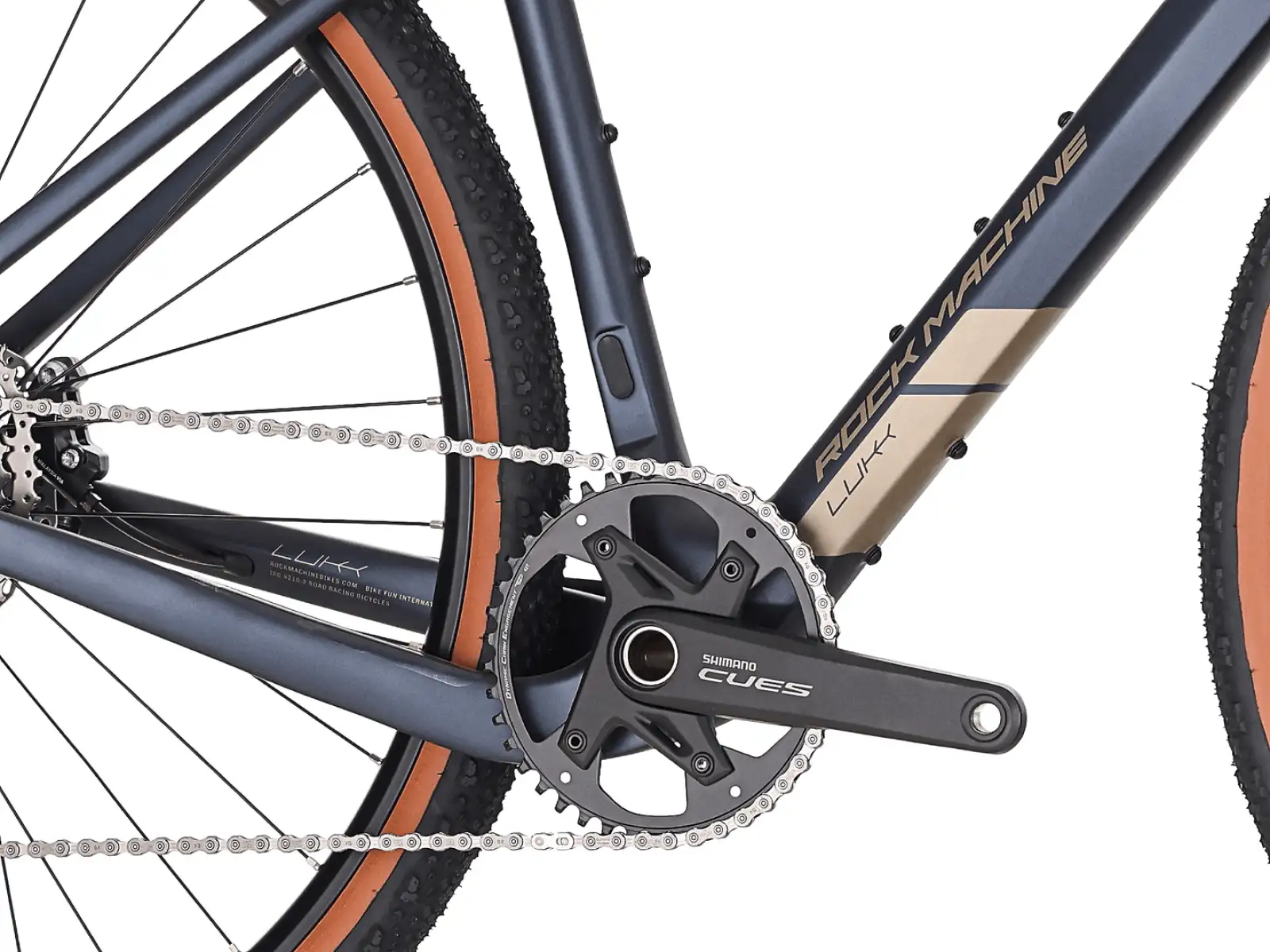 Rock Machine Lukk Cr 30 gravel bicykel Matte Deep Ocean Blue