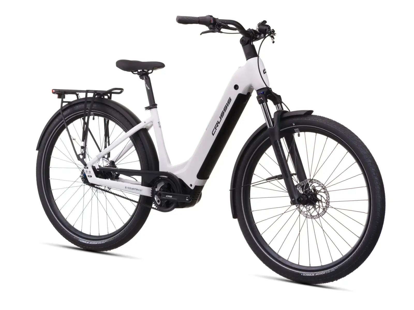 Crussis e-Country BELT 7.11 715Wh nízký nástup elektrobicykel