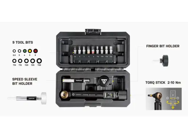 Súprava náradia Topeak Torq Stick Pro 12 funkcií