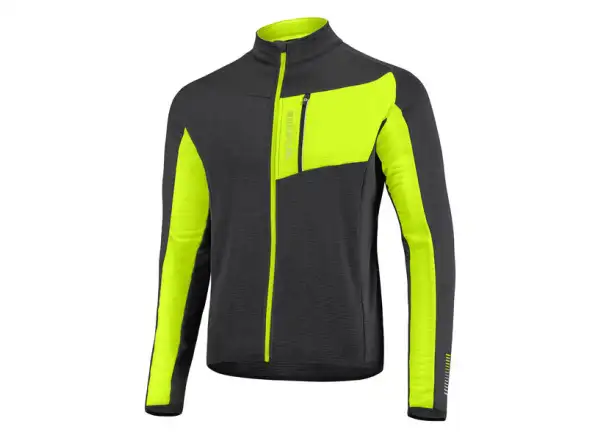 Etape Core pánsky dres dlhý rukáv čierna/žltá fluo