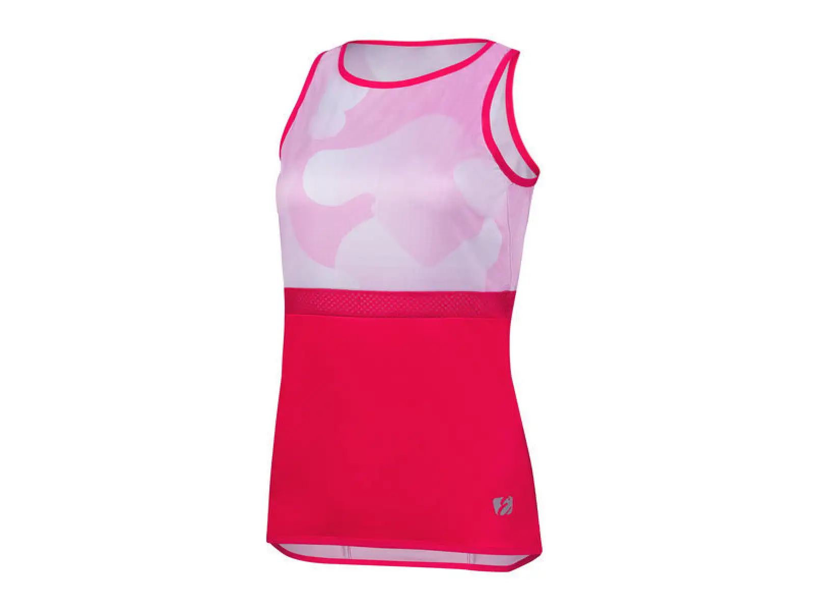 Etape Summer dámsky dres bez rukávov biela/ružová
