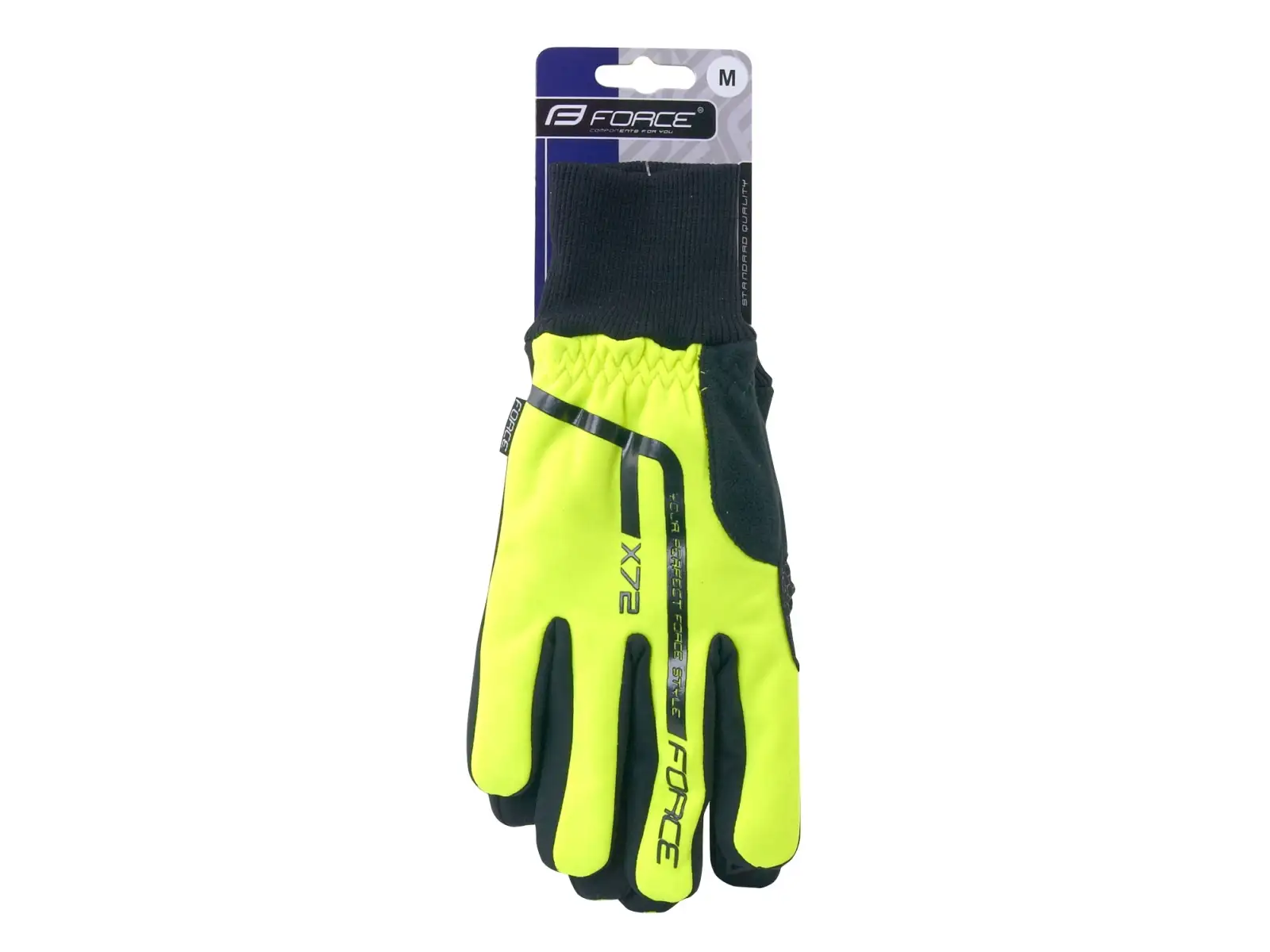 Force X72 zimné rukavice Fluo