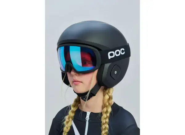 POC Skull Dura Jr lyžiarska prilba Uranium Black Matt