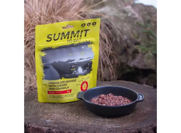 Summit To Eat dehydrované jedlo Čokoládová pena s Granolou a čerešňami 97 g
