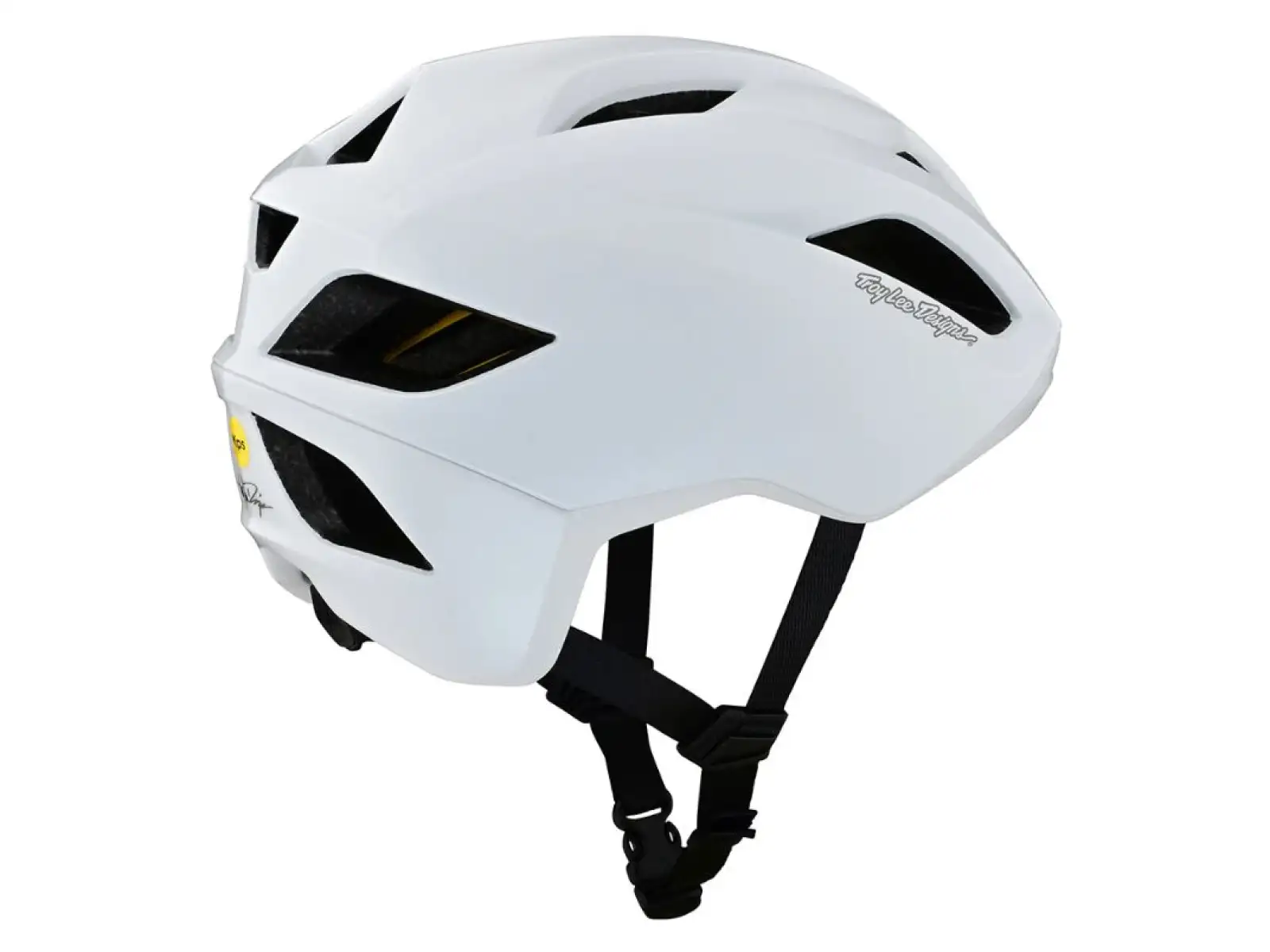 Troy Lee Designs Grail Mips Badge prilba Orbit White
