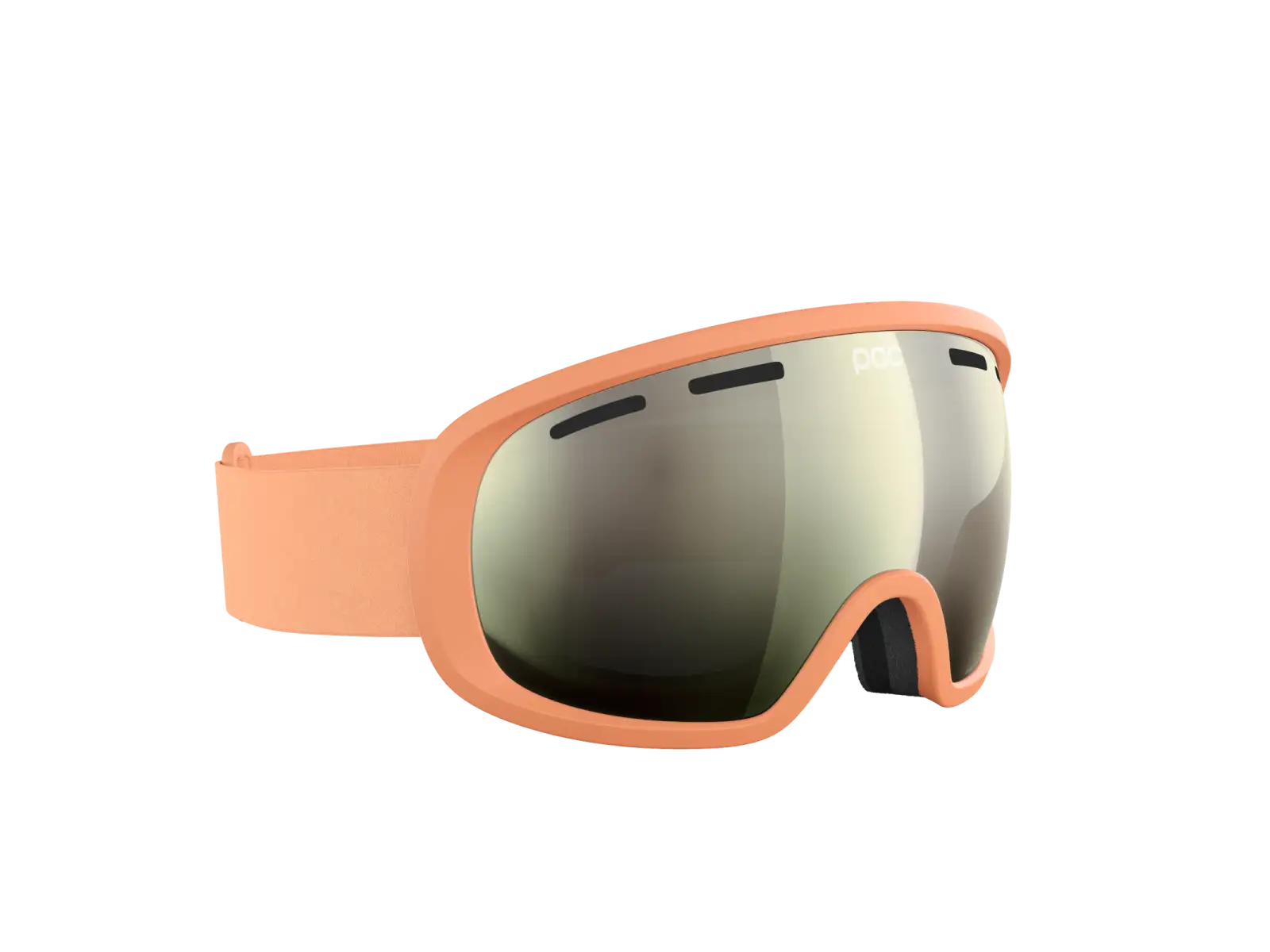 POC Fovea lyžiarske okuliare Apricot Sunstone/Partly Sunny Ivory
