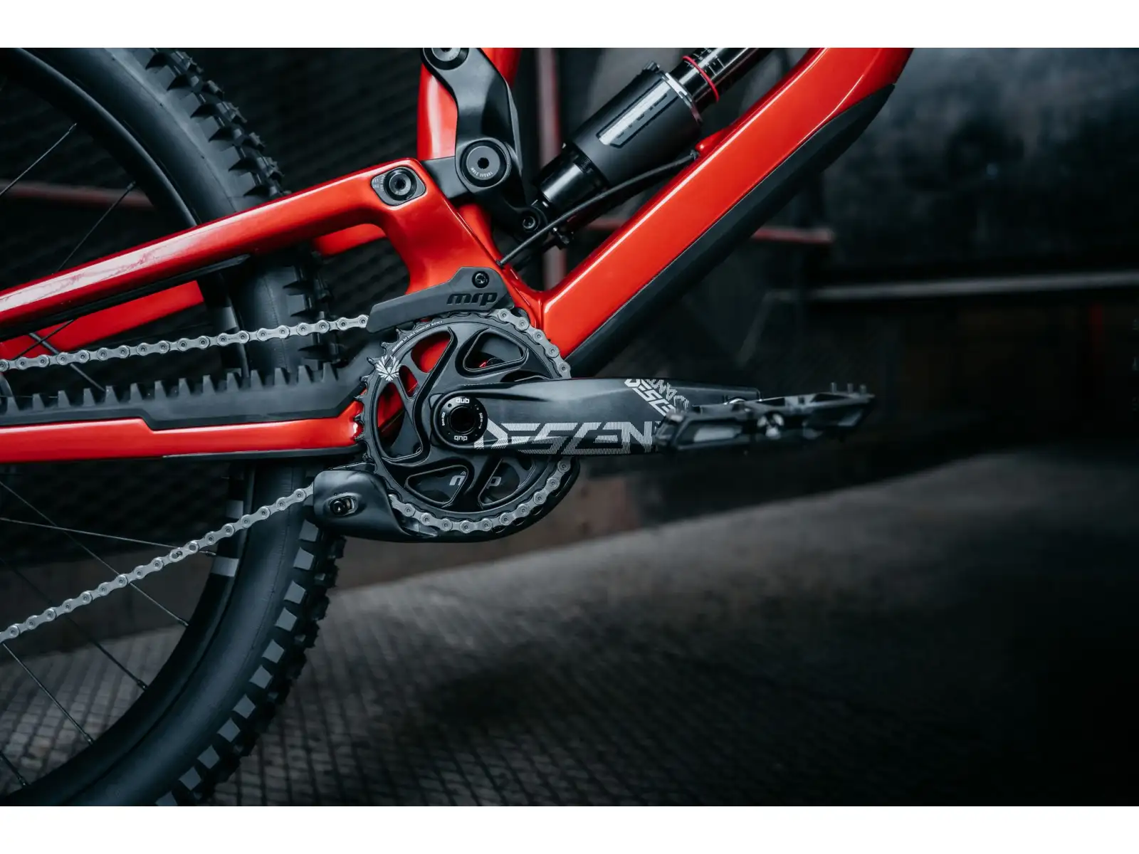 Nukeproof Dissent Carbon Pro 297 GX DH7 zjazdový bicykel Red