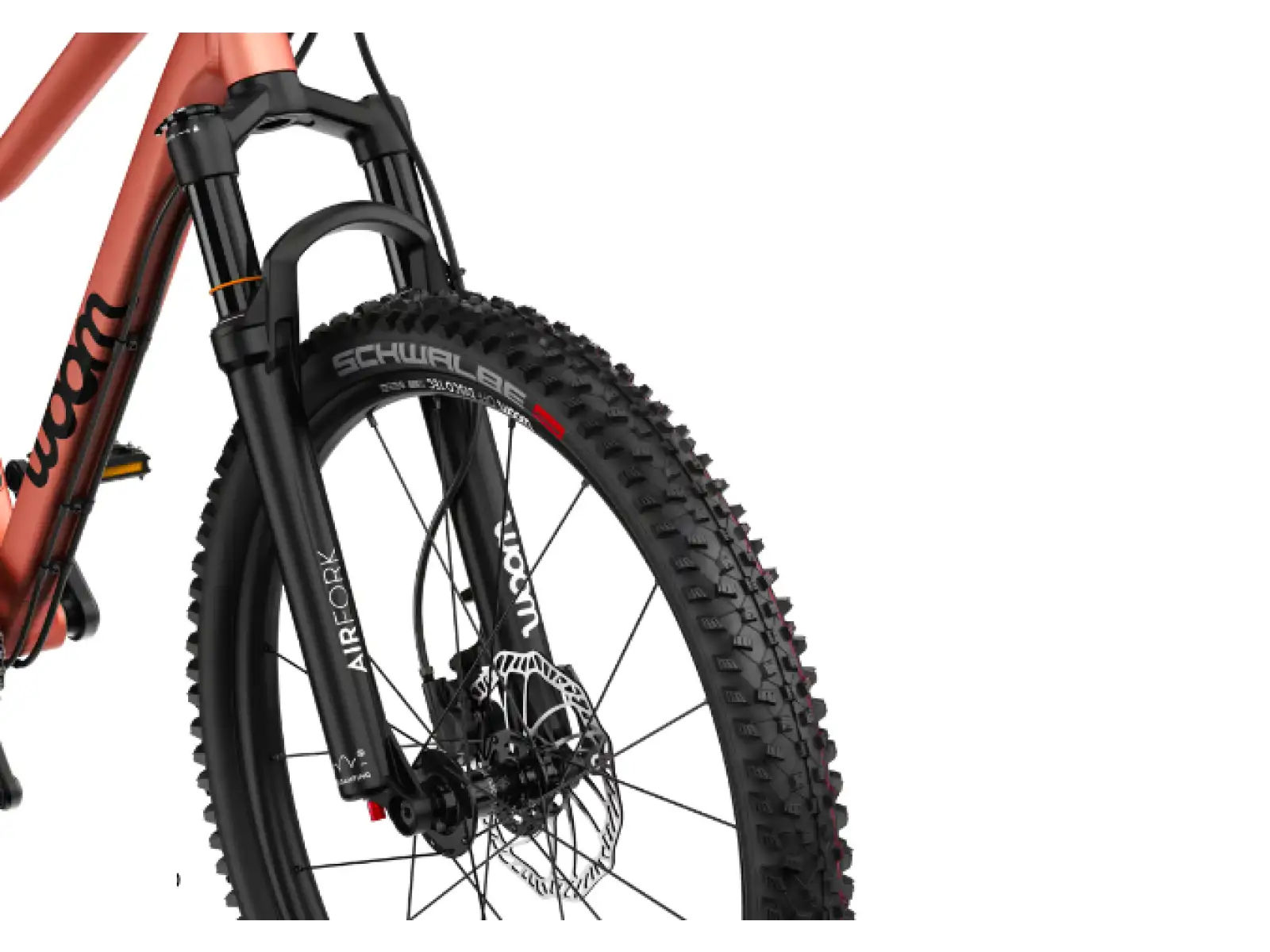Woom 6 OFF Air detský bicykel 26" Copper