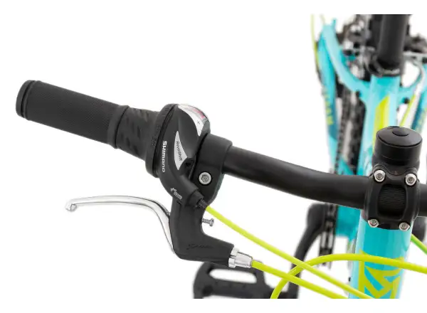 Rock Machine Storm 20 VB detský bicykel gloss neon cyan/yellow/petrol