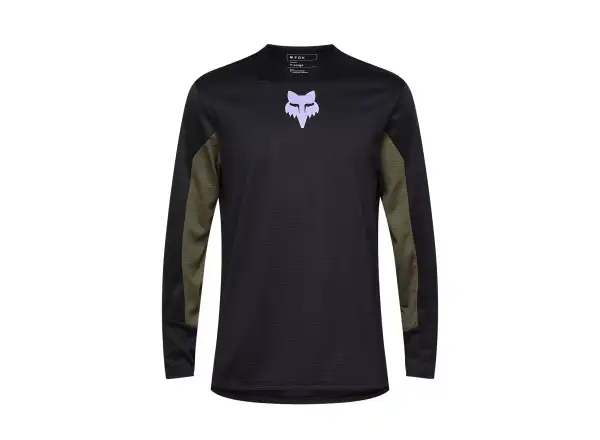 Fox Defend Park pánsky dres dlhý rukáv Black