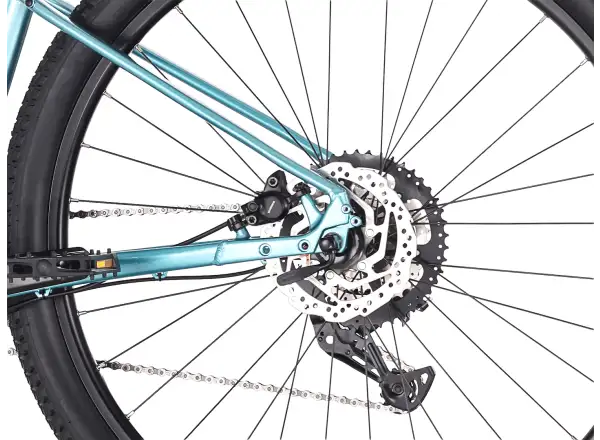 Rock Machine Catt 30 horský bicykel Gloss Zircon Blue