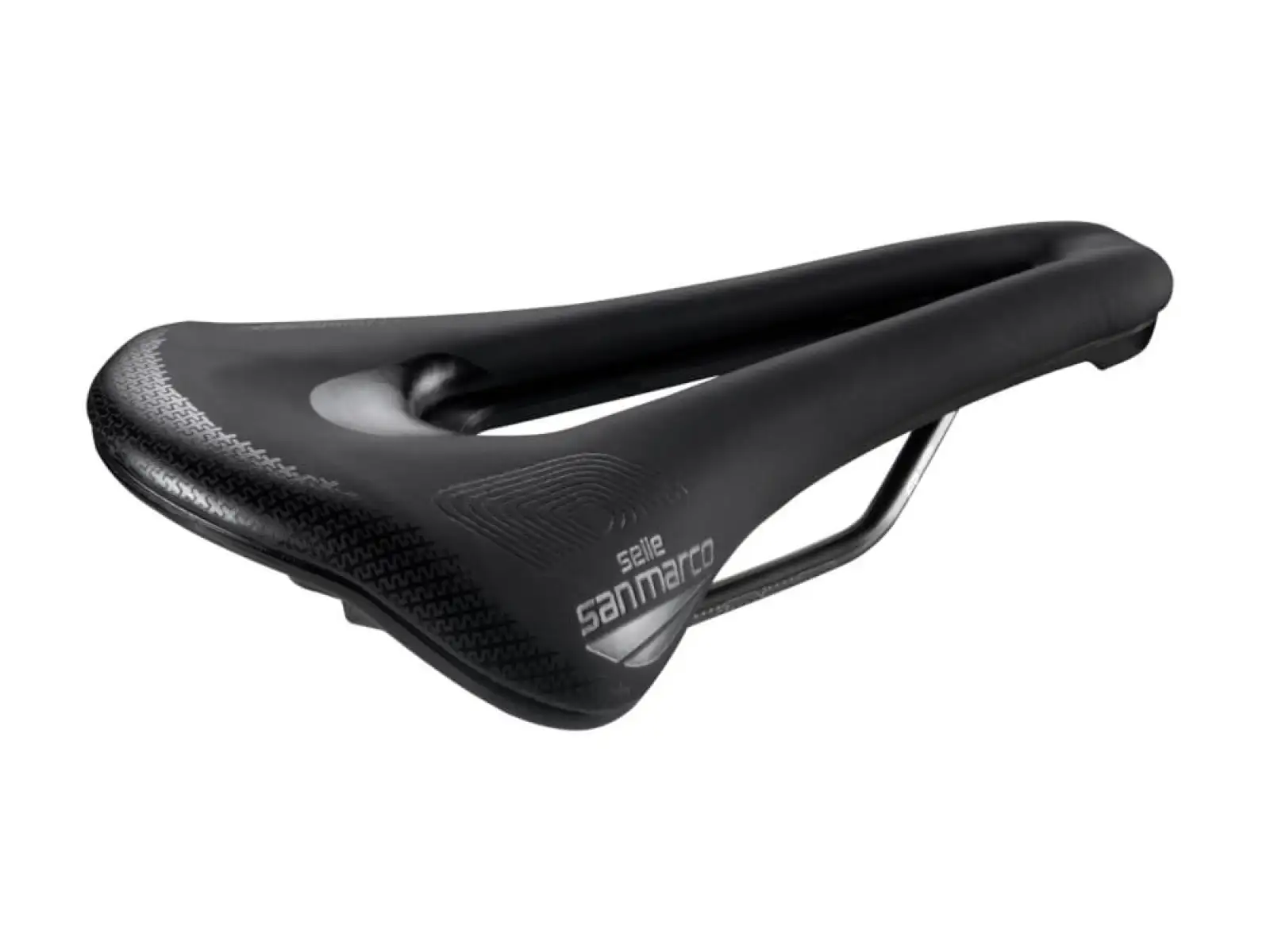Selle San Marco Shortfit 2.0 Supercomfort Open-Fit Racing úzke sedlo čierne